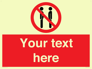 Custom prohibition not face to face